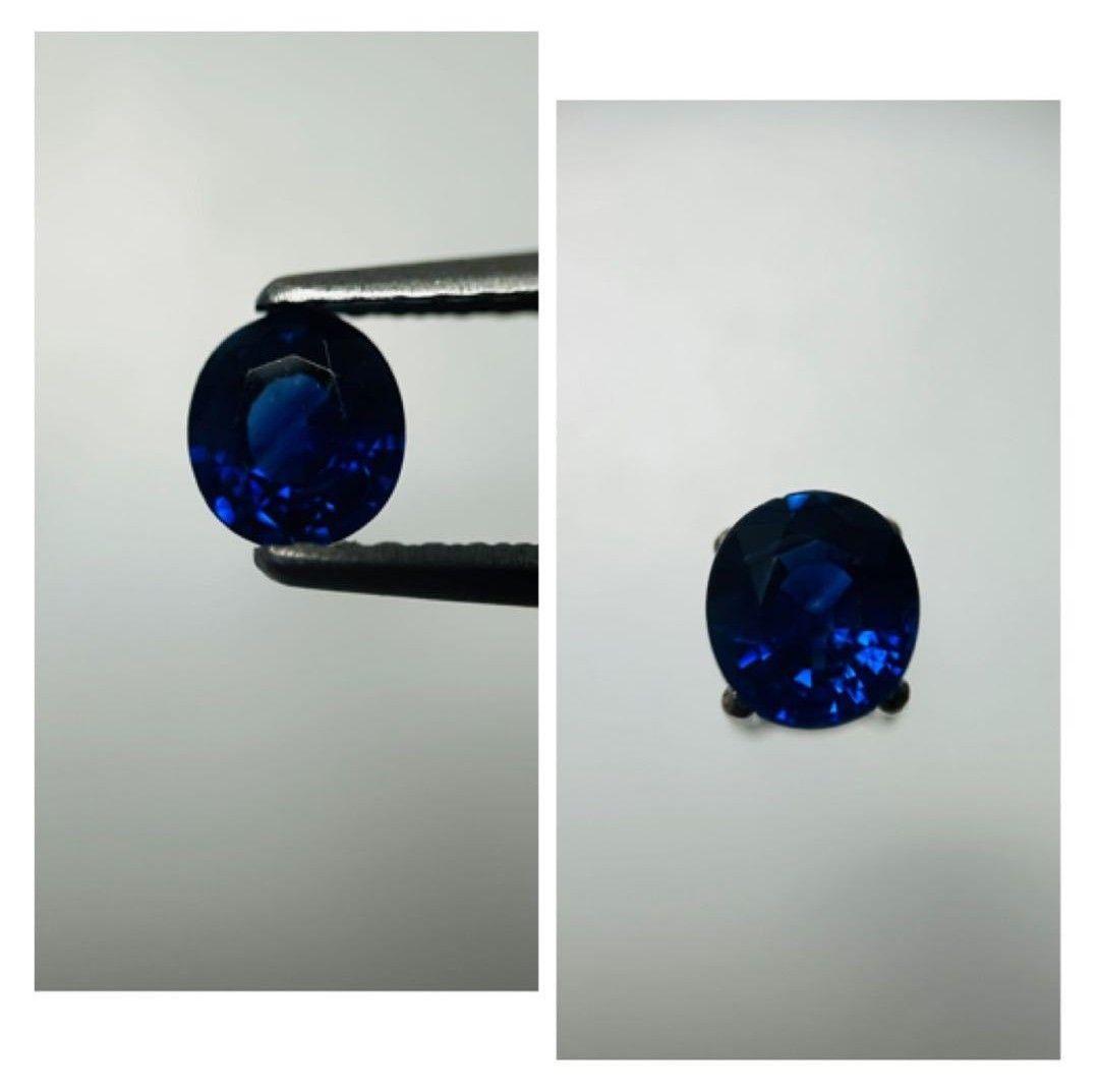 コーンフラワー天然ブルーサファイア　0.534ct ルース