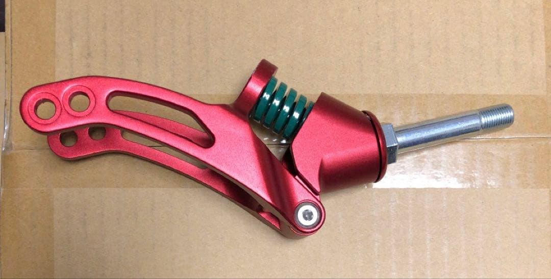 車椅子用　フロントサスペンションフォーク レッド RED