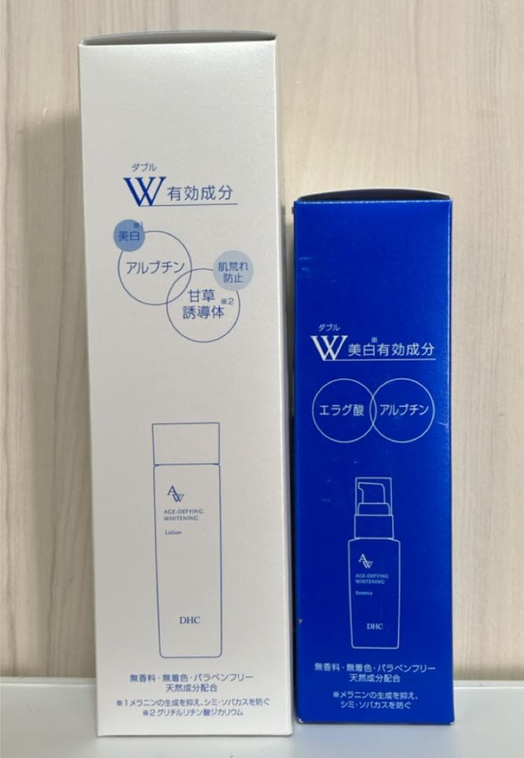 DHC薬用エイジアホワイト ローションと薬用エイジアホワイト エッセンス　セット