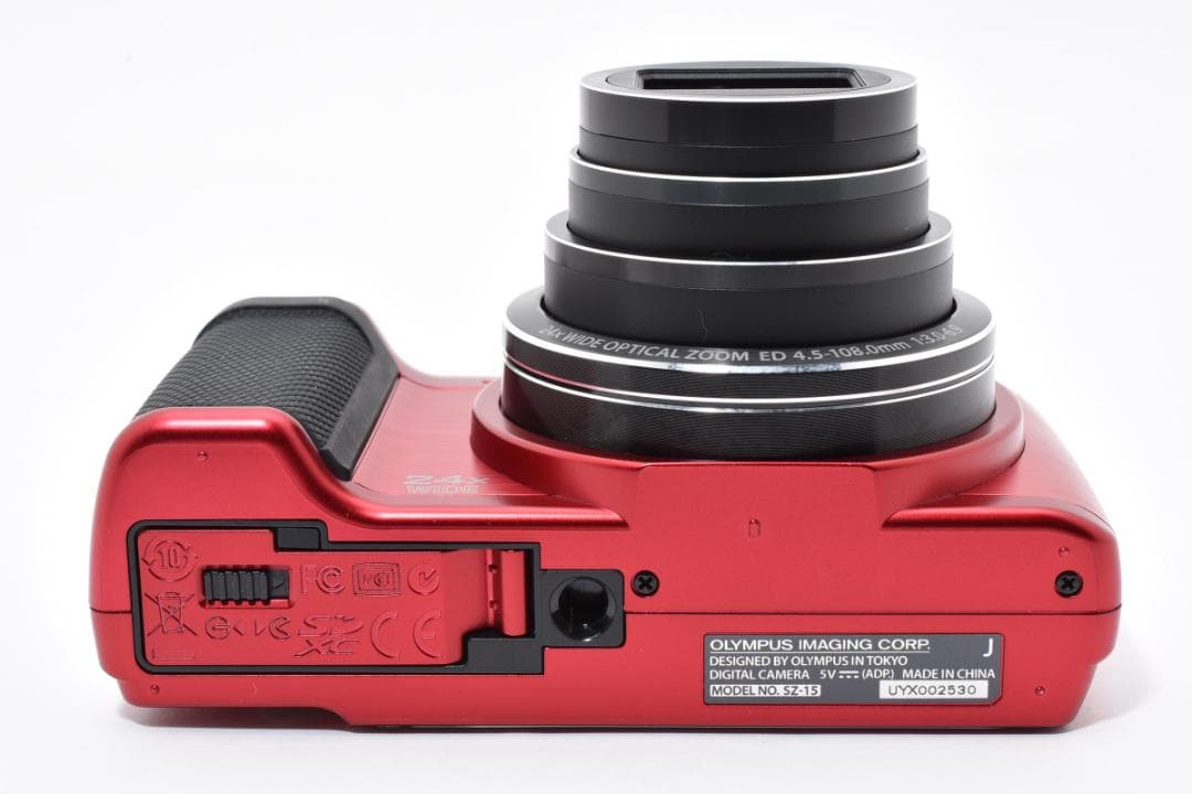 《 美品 》　オリンパス　OLYMPUS STYLUS SZ-15 レッド