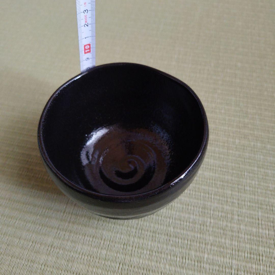 楽茶碗　黒楽