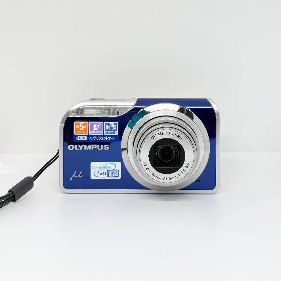 【完動美品】OLYMPUS μ -5000 デジタルカメラ 動作確認済み