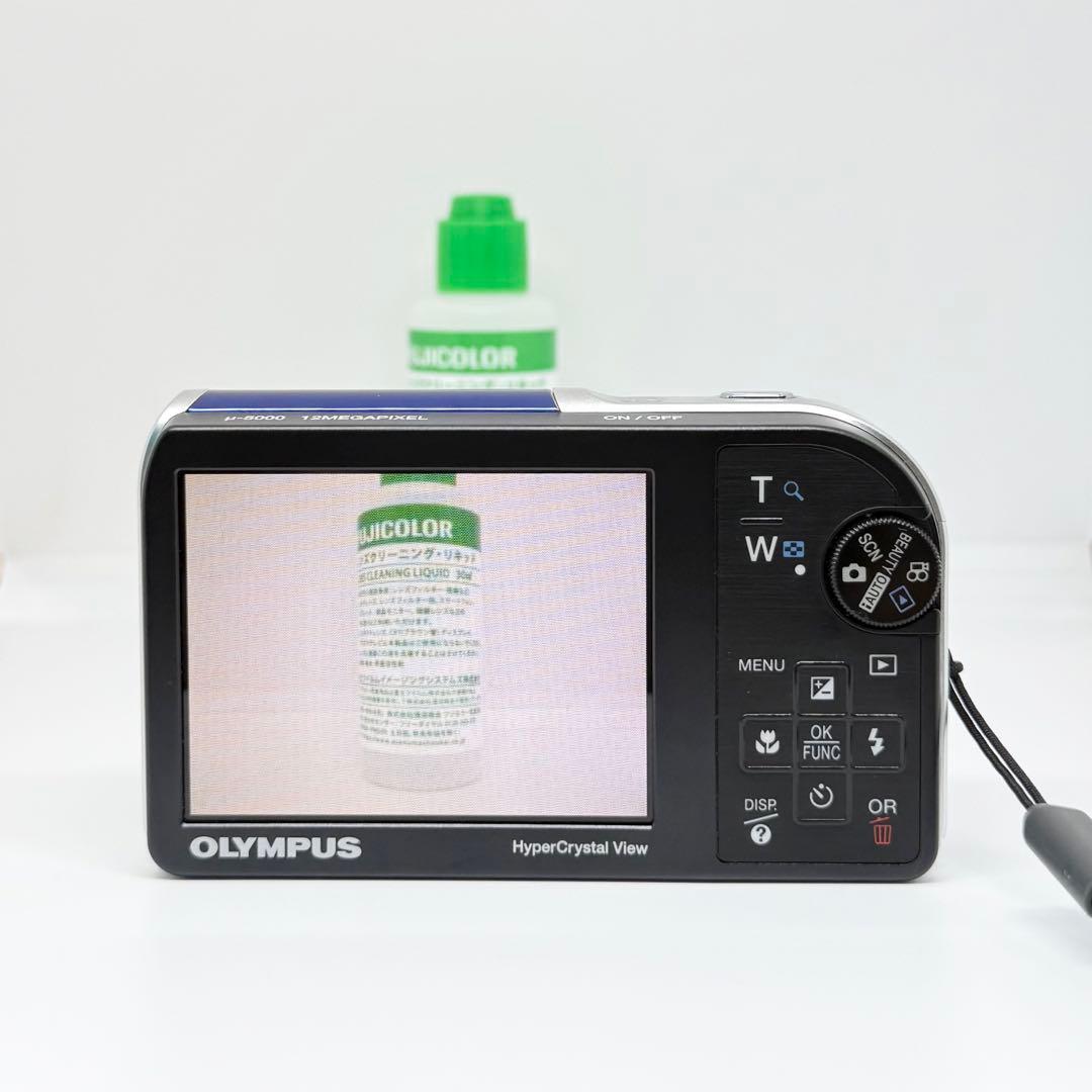 【完動美品】OLYMPUS μ -5000 デジタルカメラ 動作確認済み