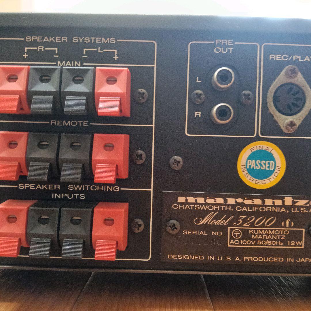 マランツ Marantz 3200 プリメインアンプ 【ジャンク】️♡M32