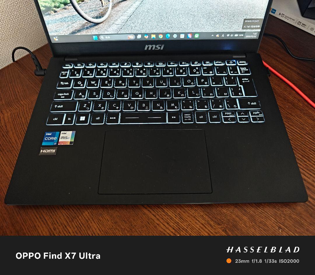 【美品】MSI Modern 14 C12MO i7 16GB/500ssd