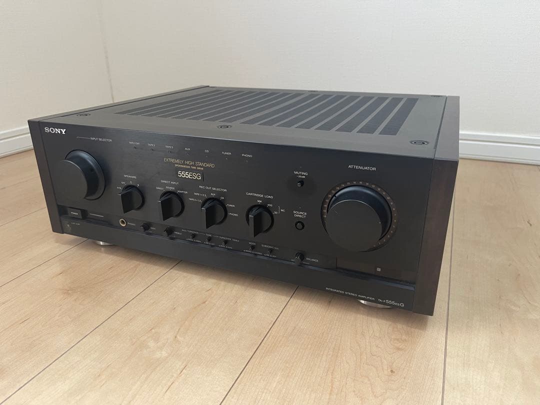 SONY TA-F555ESG 名機 ESプリメインアンプ 動作良好