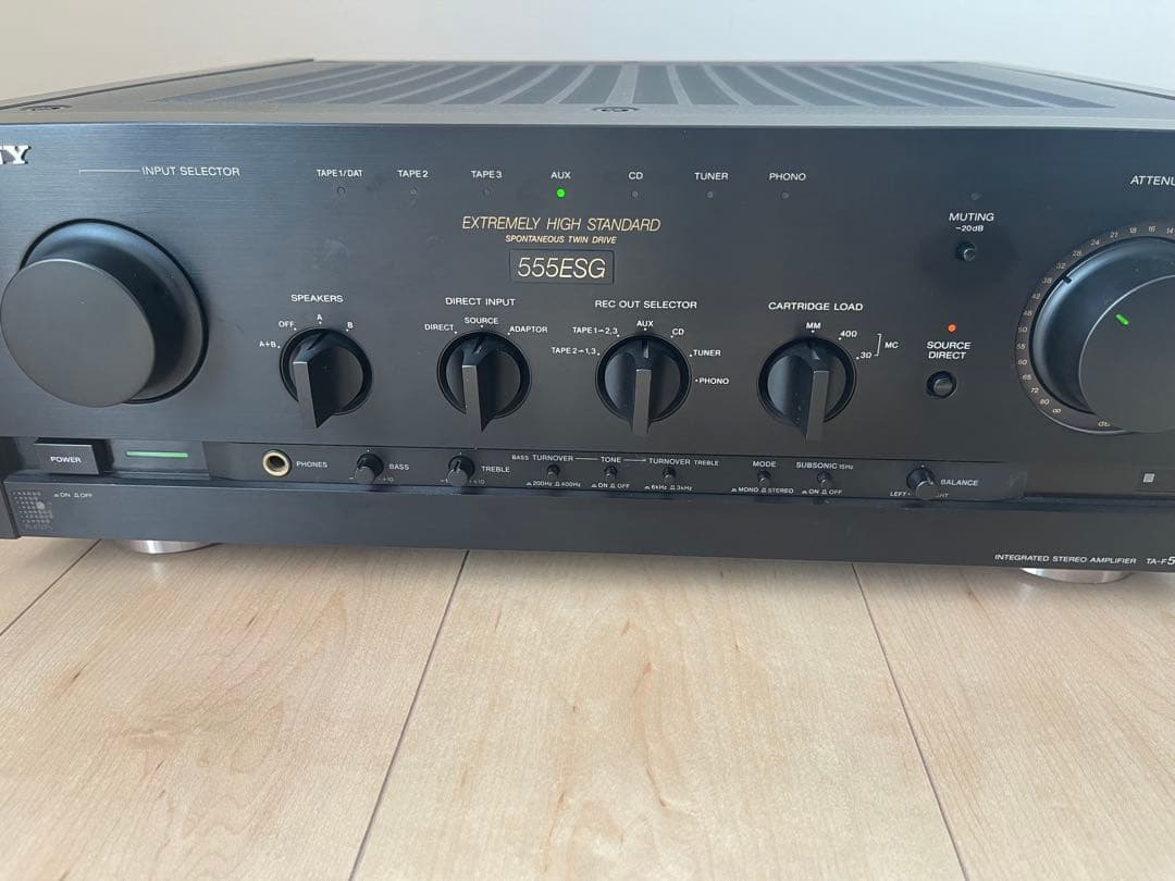 SONY TA-F555ESG 名機 ESプリメインアンプ 動作良好