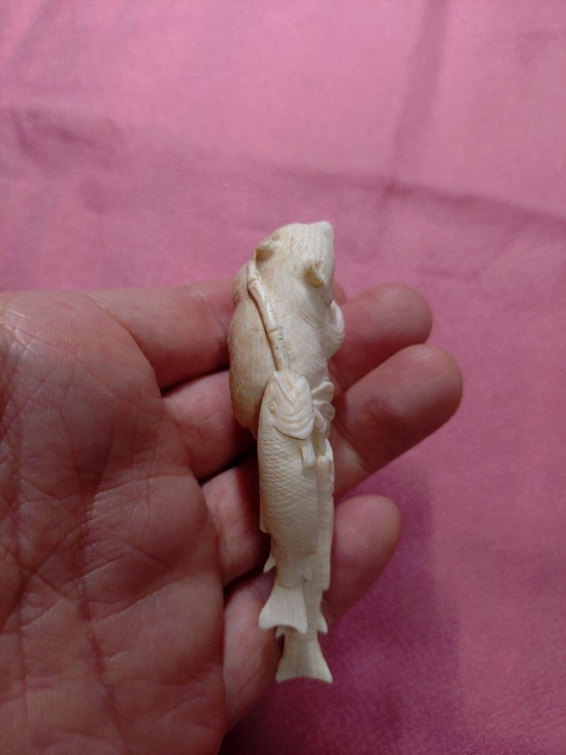 根付 彫刻 天然素材 アンティーク 工芸品 置物