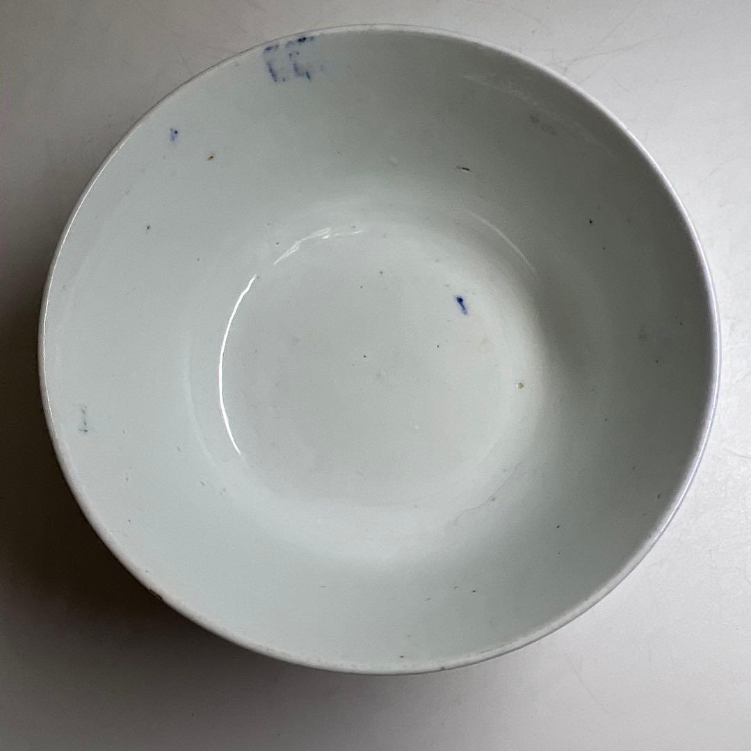 中国清時代　青花鉢　口径約11.5㎝　東Y8-0331☆2Fタトカ