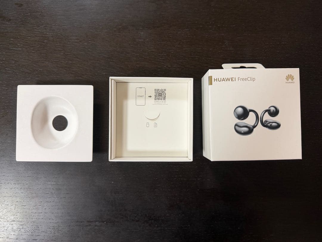 イヤホン huawei free clip