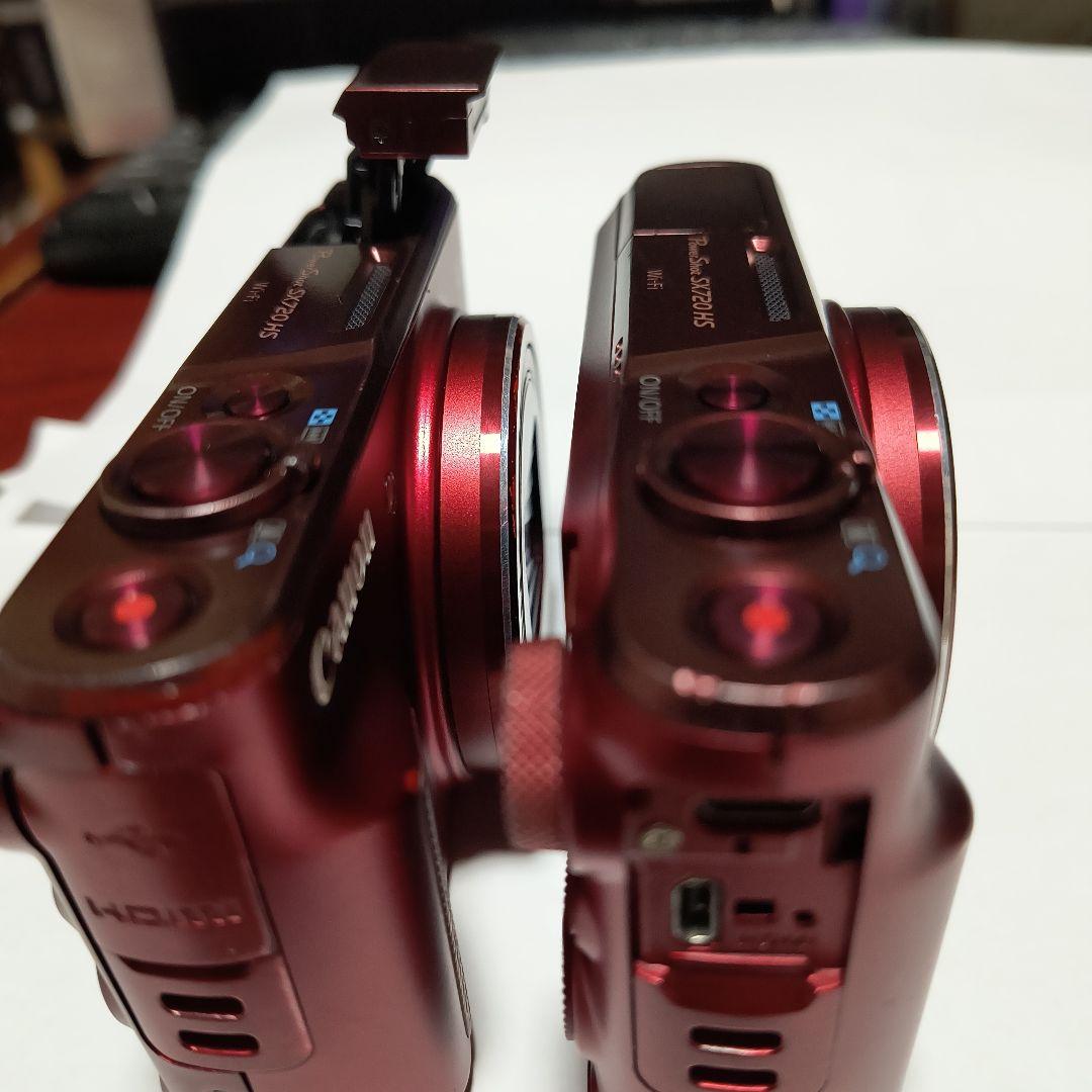 Canon SX720 HS 赤 40倍光学ズーム　2台セット　ジャンク