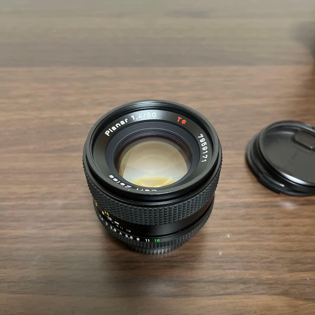CONTAX Aria本体＋RTS Planar T＊ 1.4/50 MMJ