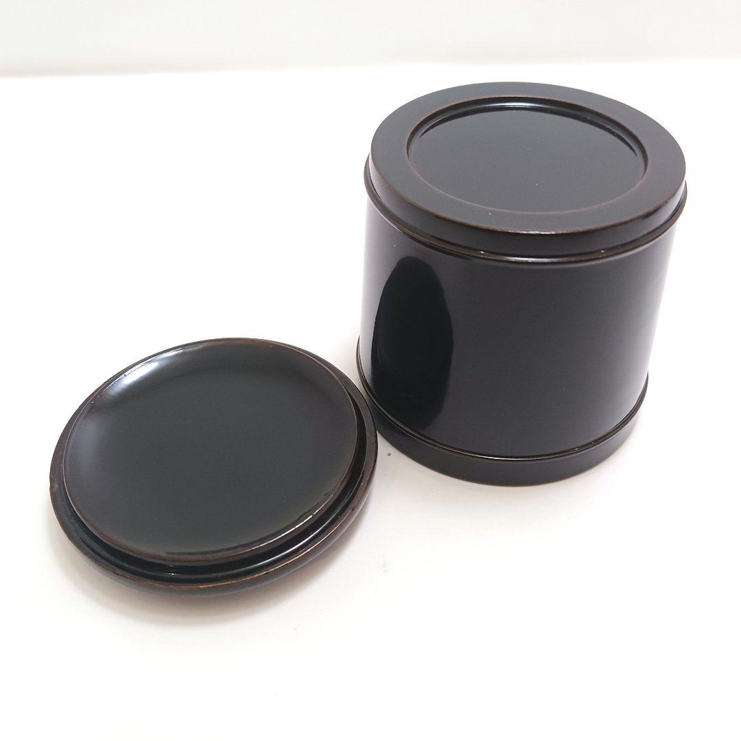 Y3032-13 茶道具 茶入・棗 3個セット 漆器　YY