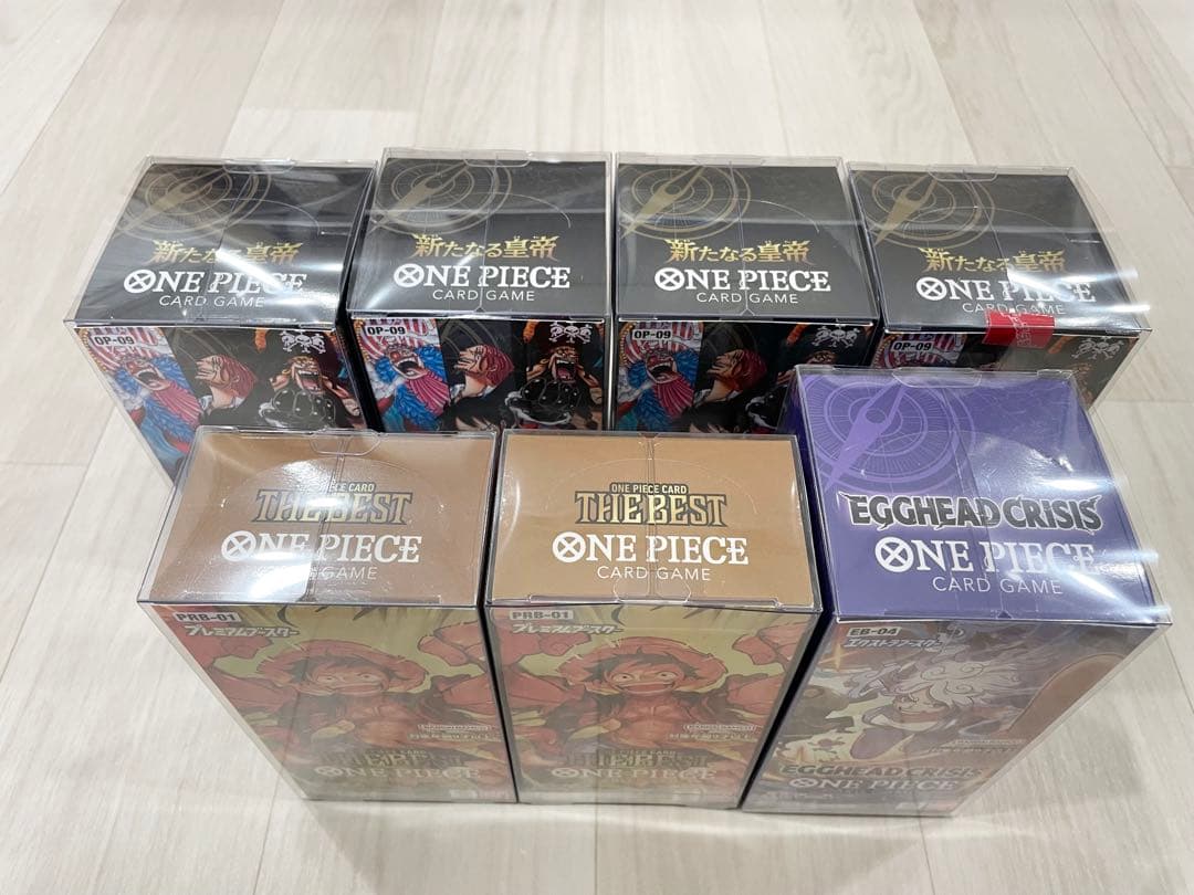 ONE PIECE ワンピースカード　7 BOX まとめ売り　未開封