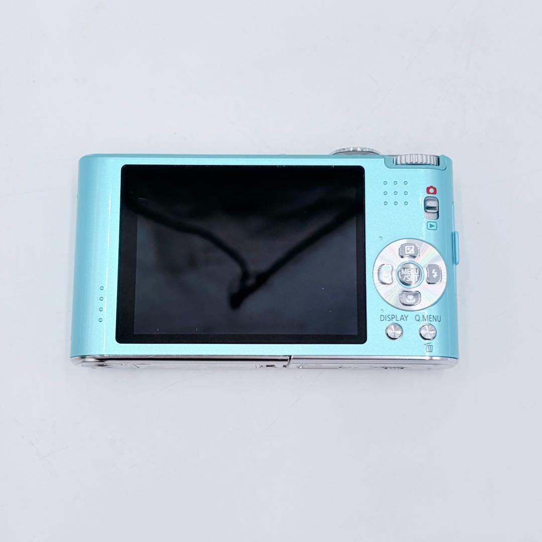 【美品】Panasonic LUMIX DMC-FX66 ブルー コンデジ