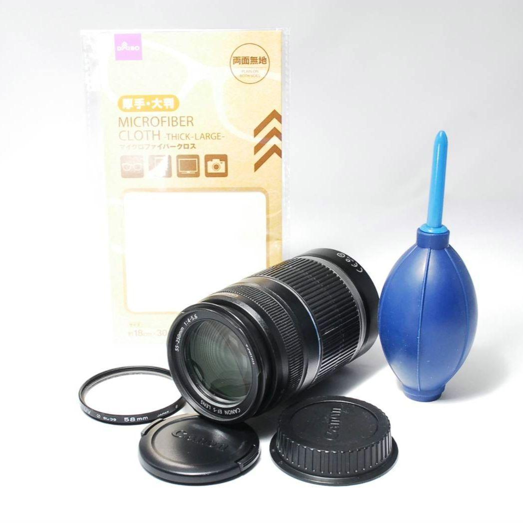 ♥初心者でも♥Canon EF-S 55-250mm IS 望遠 手ブレ補正付