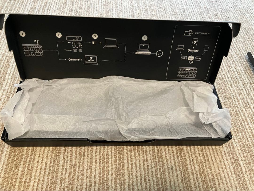 logicool KX800 MX KEYS 日本語配列キーボード 本体
