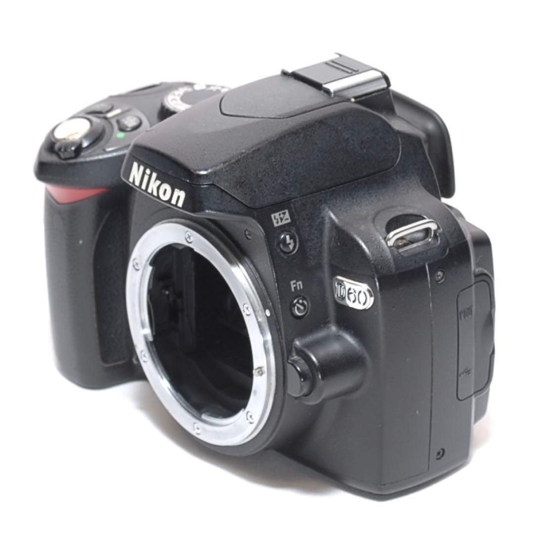 少シャッター数✨Nikon D60✨シングルレンズ✨一眼レフデビューに