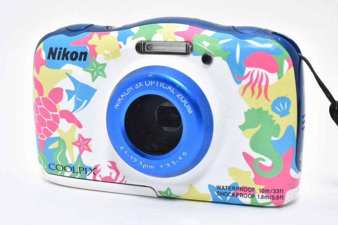 ニコン　Nikon COOLPIX W100 マリン #Y09M263-8