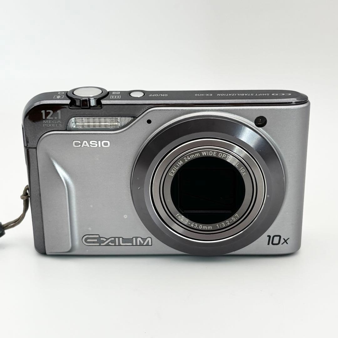 動作確認済み✨ CASIO EXILIM EX-H10 シルバー