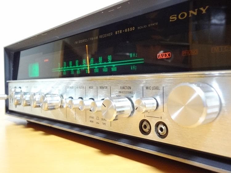 SONY STR-6550 FM-ステレオレシーバー 1971年製 完動品