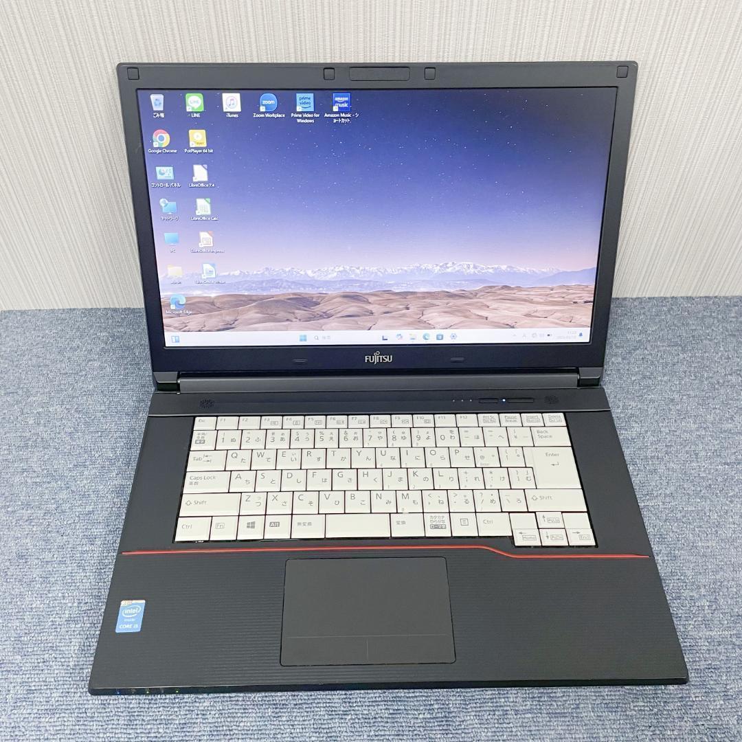 FUJITSU ノートPC Windows 11 SSD256GB搭載