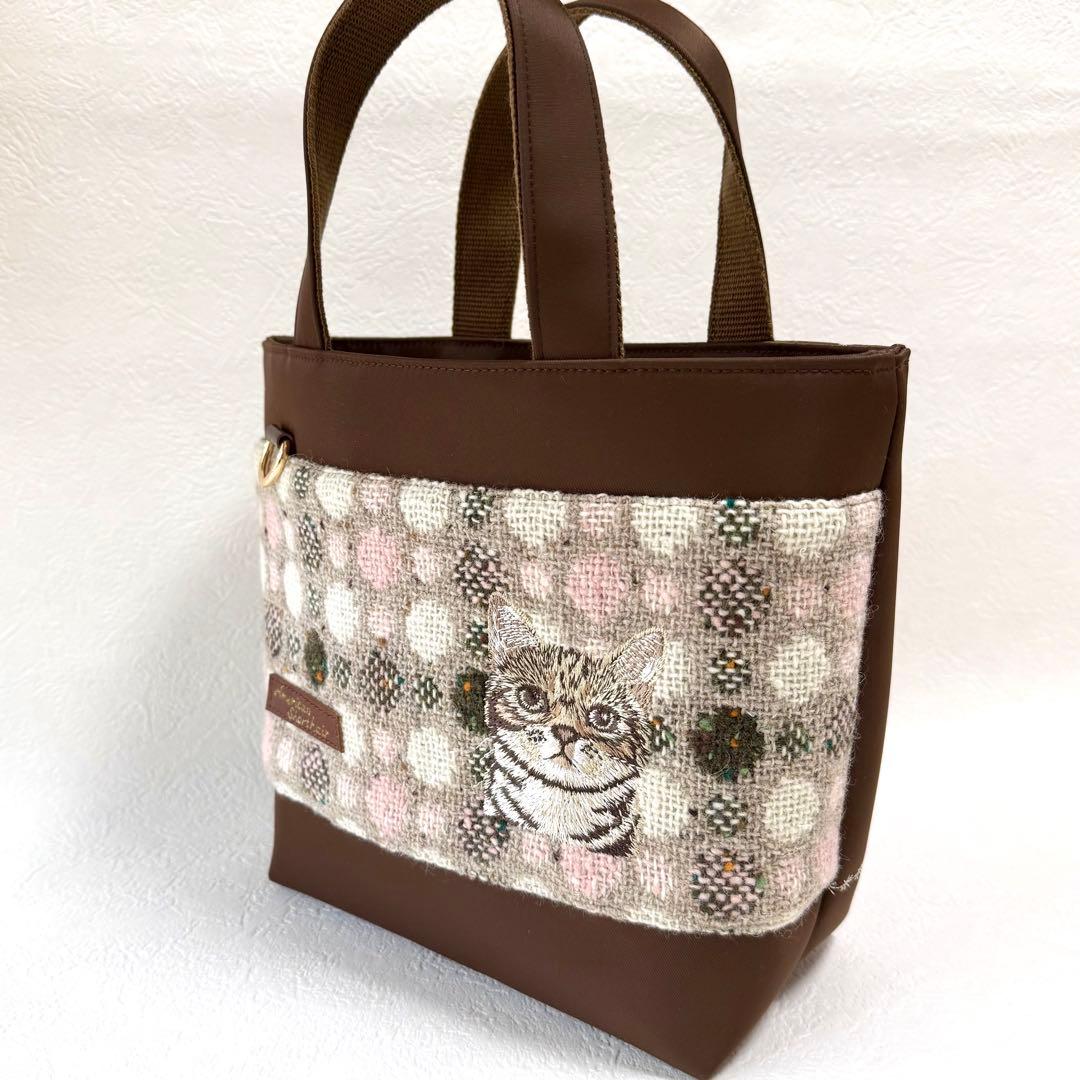 アメリカンショートヘアー刺繍♡トートバッグ