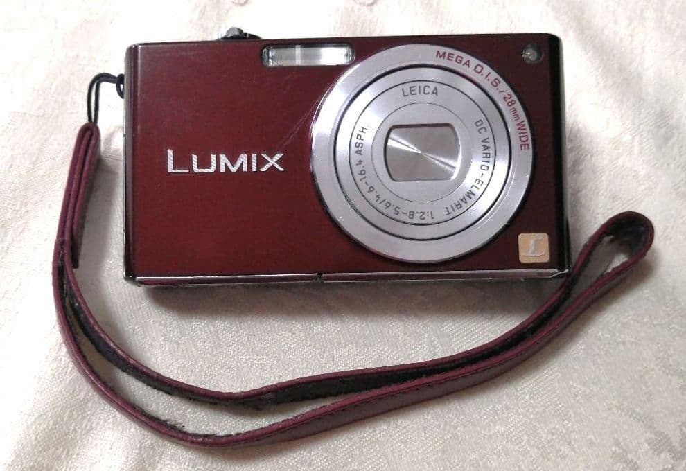 Panasonic LUMIX DMC-FX33 赤★動作確認済み★