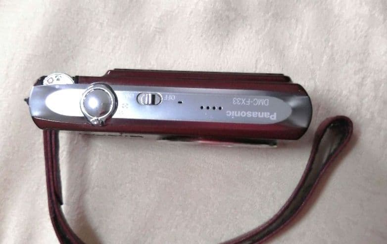 Panasonic LUMIX DMC-FX33 赤★動作確認済み★