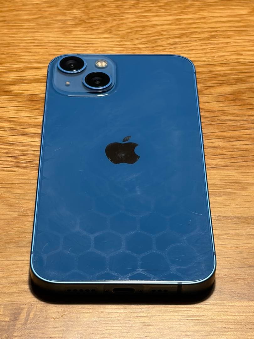 【美品】iPhone 13 256GB SIMフリー 70% Blue ブルー