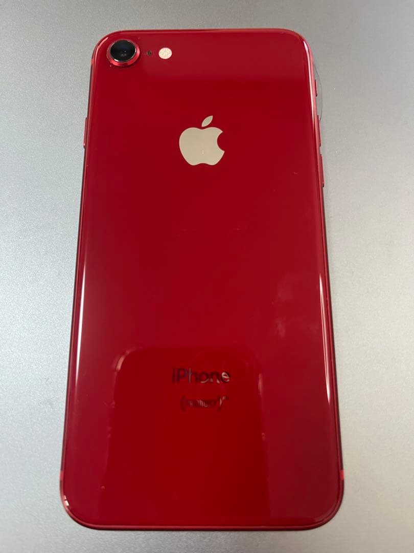 お*り様 Apple iPhone 8 64G SIMロック解除済 レッド