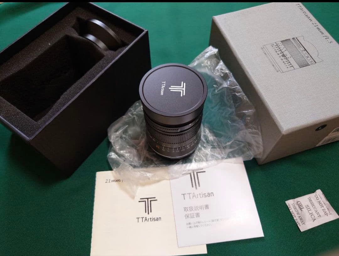 【ほぼ未使用】TTArtisan 21mm f/1.5 単焦点 Lマウント