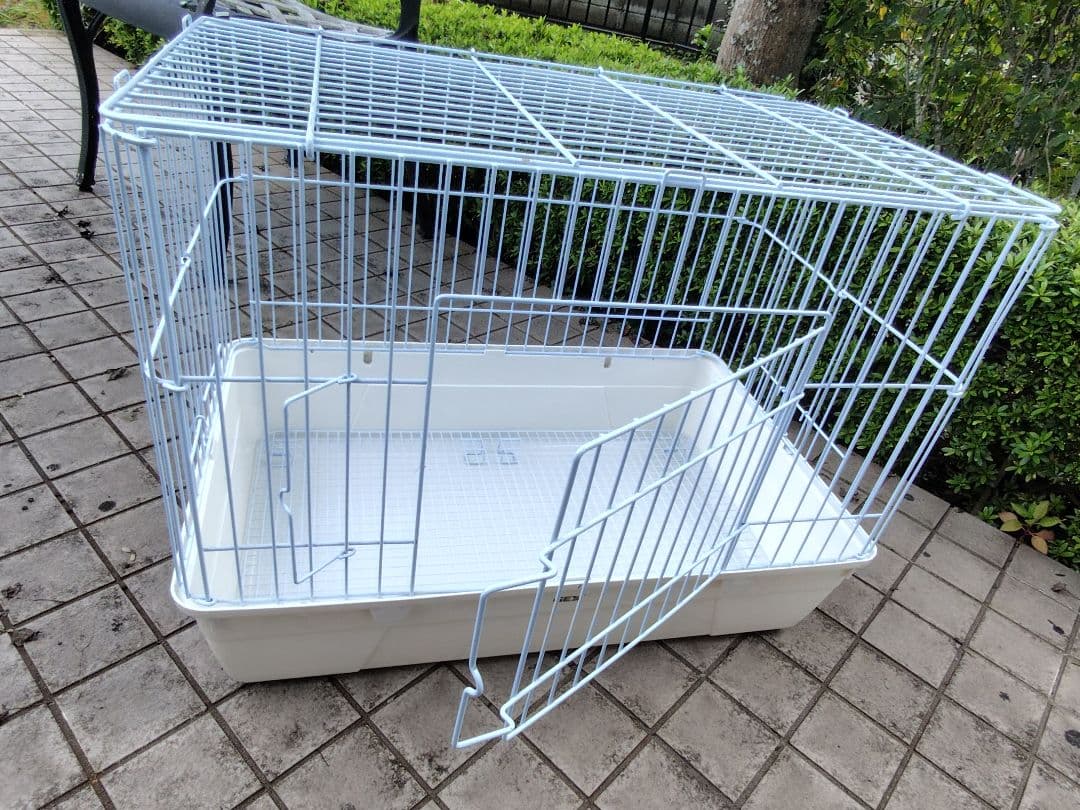 ◆GEX ウサギ 小動物 大きな扉のケージ 2個セット 使用少美品！