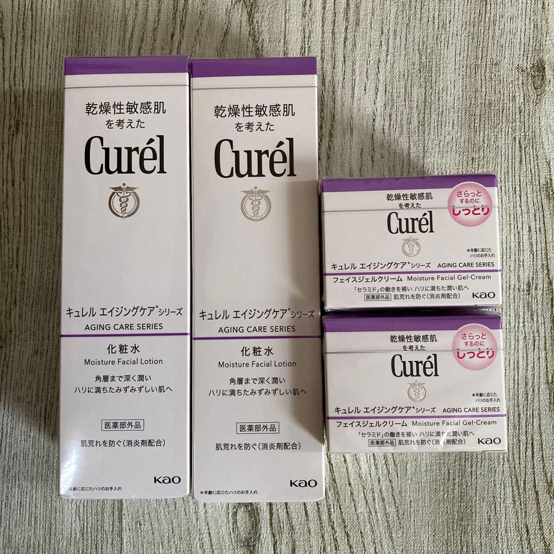 Curél エイジングケアシリーズ 化粧水・クリーム 4個セット