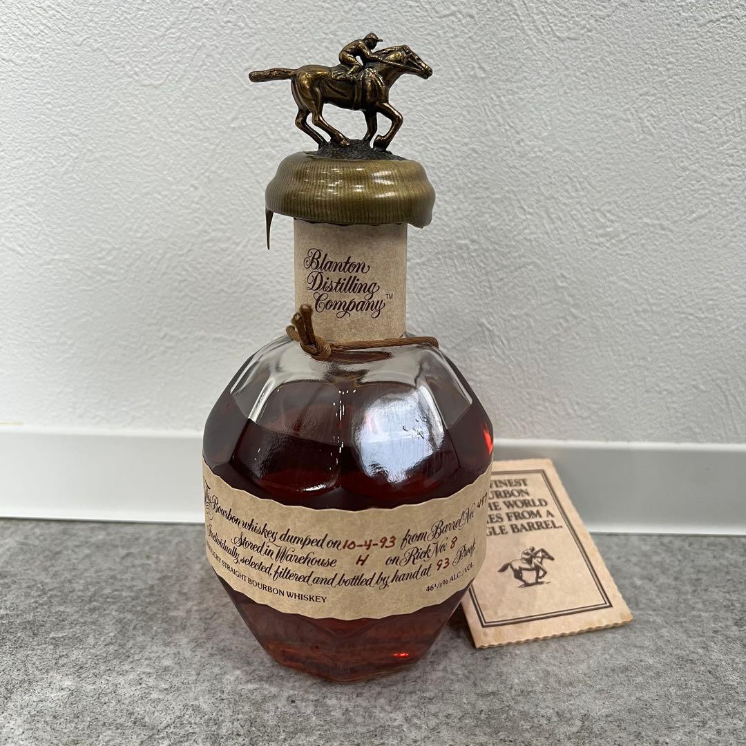 未開栓 Blanton's Single Barrel Bourbon 93年