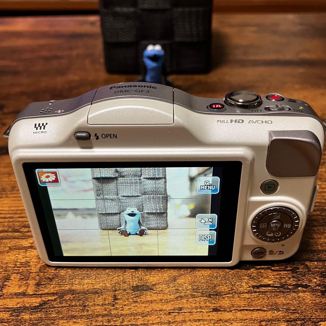 LUMIX DMC-GF3 ミラーレス一眼カメラ ホワイト