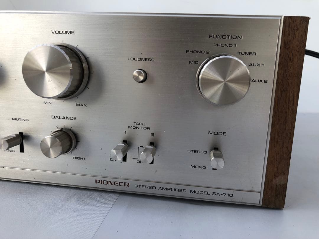 パイオニア SA-710 プリメインアンプ通電のみ(D194)