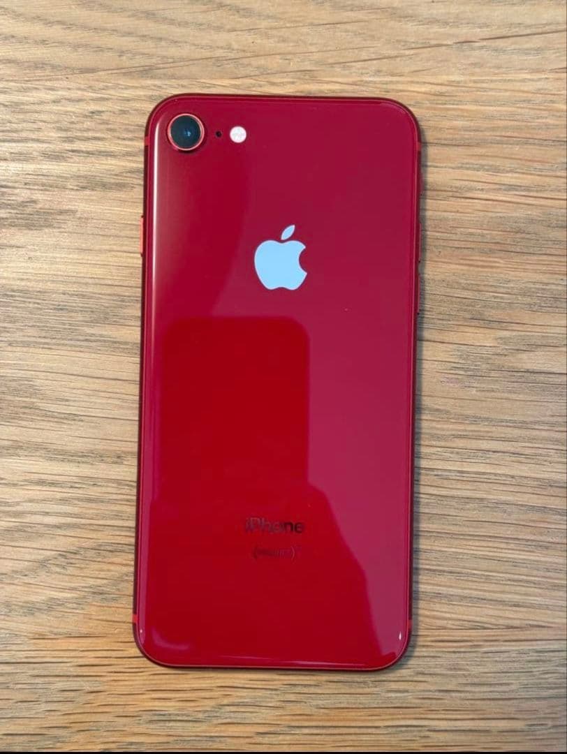 【極美品】Apple iPhone 8 PRODUCT(RED) 64GB