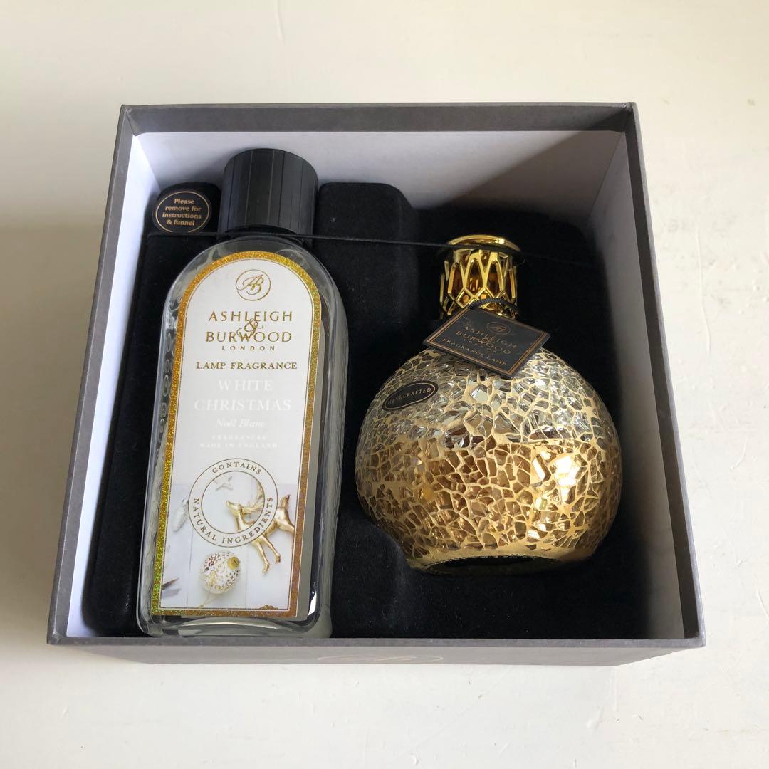 ASHLEIGH & BURWOOD アロマランプ&オイル　　ホワイトクリスマス