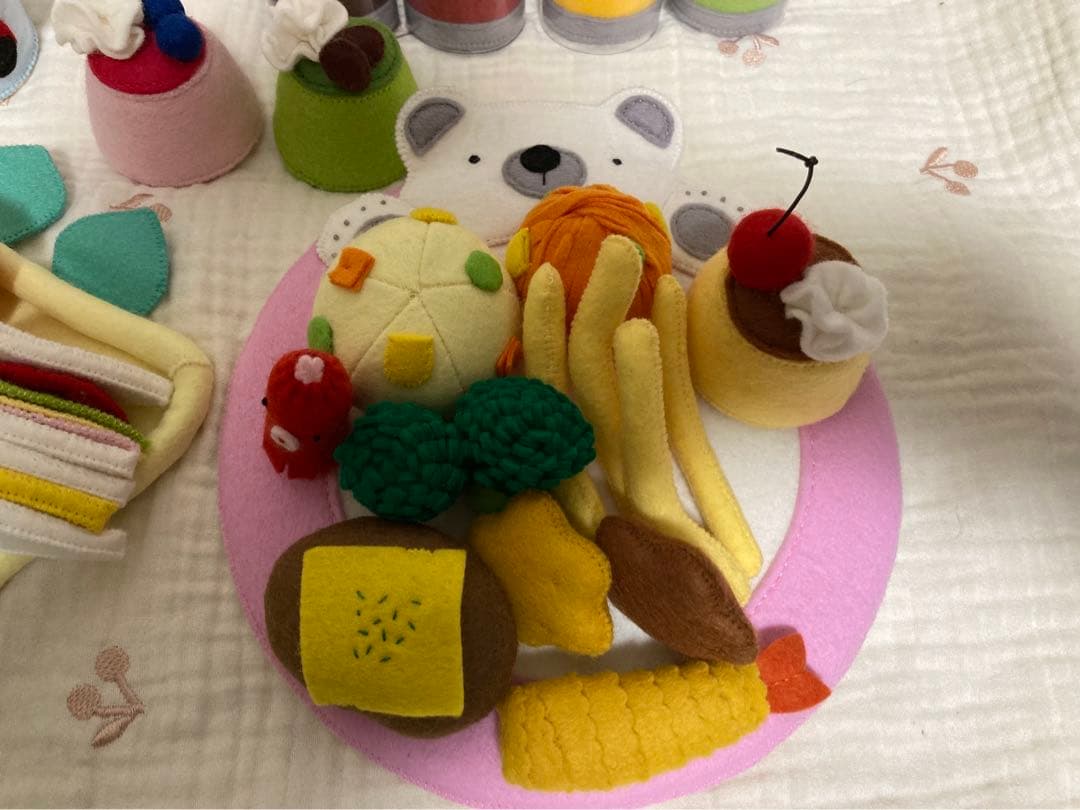 フェルトおままごと　お子様ランチセット