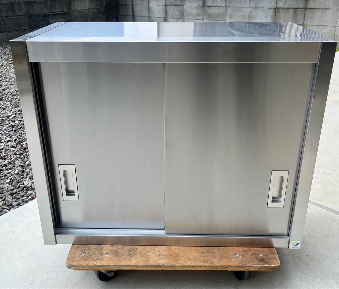 ステンレス吊り戸棚　吊り棚　食器棚　750×350×600