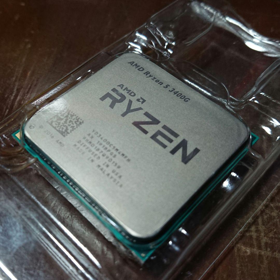 最安値 AMD Ryzen 5 3400G CPU