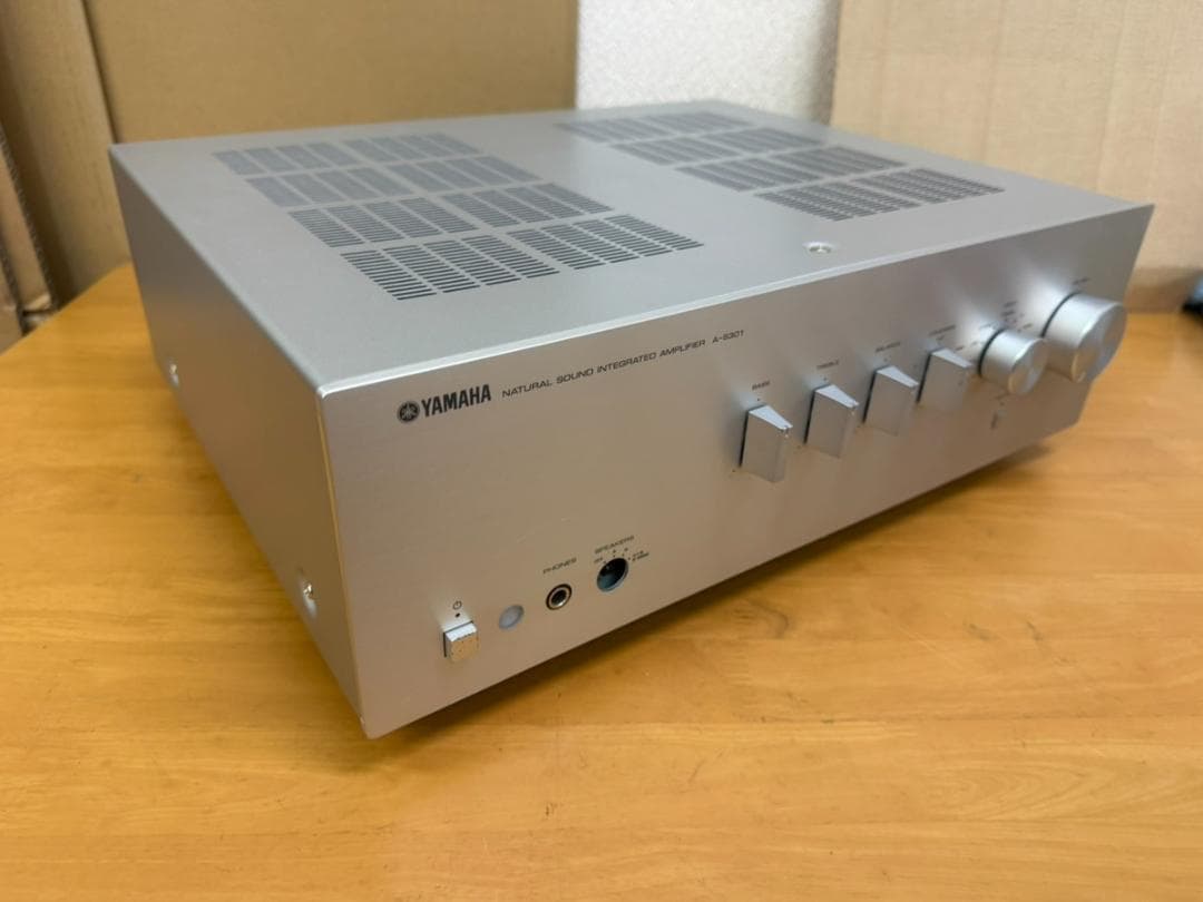 YAMAHA プリメインアンプ A-S301(S) シルバー ジャンク