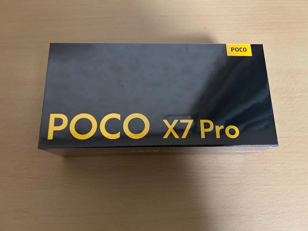 Xiaomi POCO X7 Pro 8GB/256GB ブラック