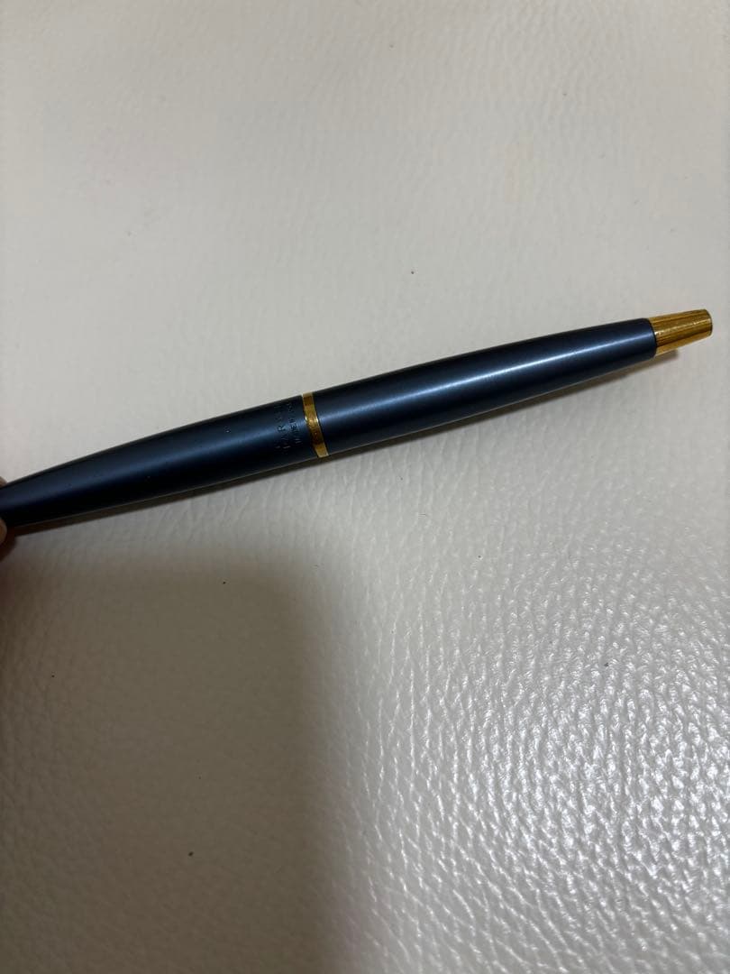 PARKER 万年筆 MADE IN USA ブルー×ゴールド パーカー