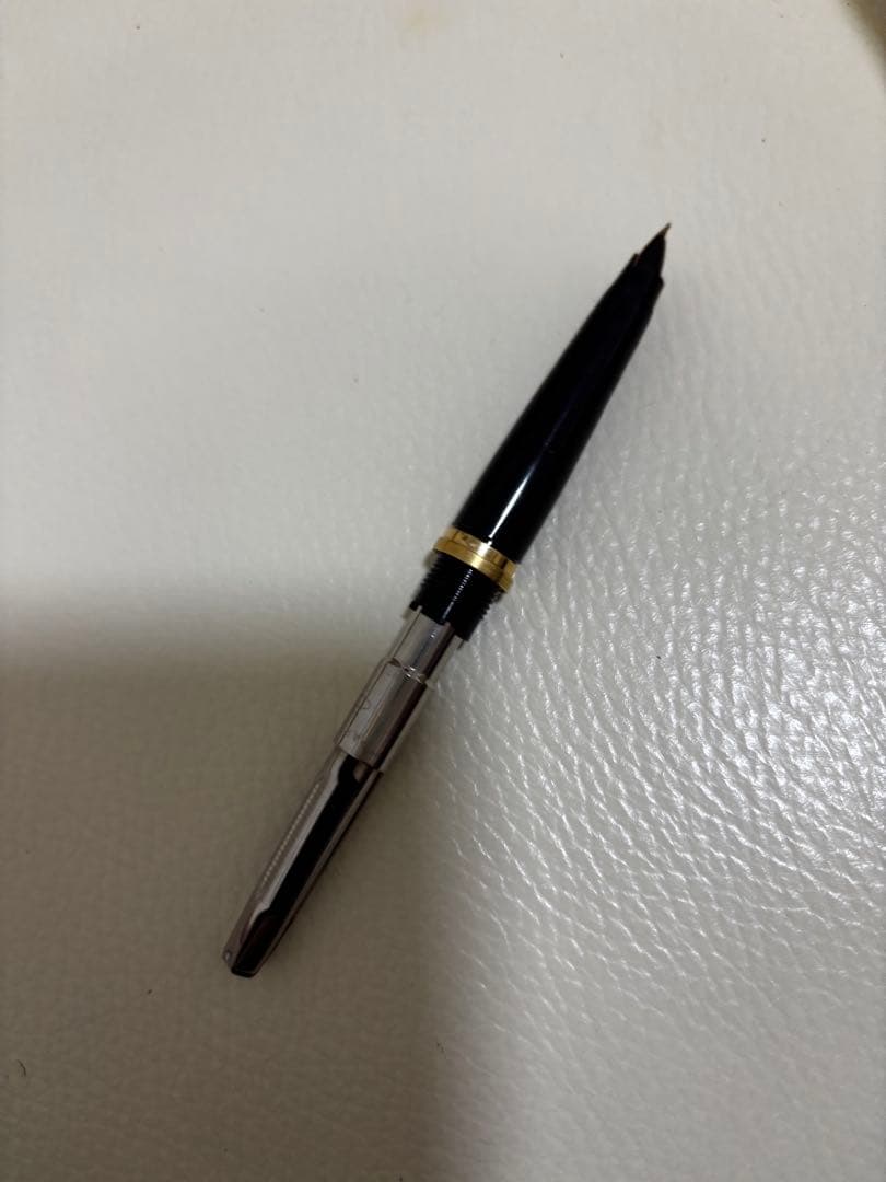 PARKER 万年筆 MADE IN USA ブルー×ゴールド パーカー
