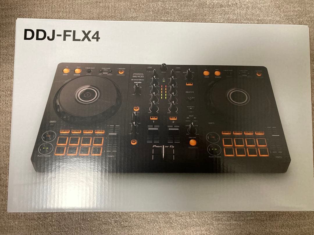 Pioneer DJ DDJ-FLX4 DJコントローラー ヘッドフォン付属