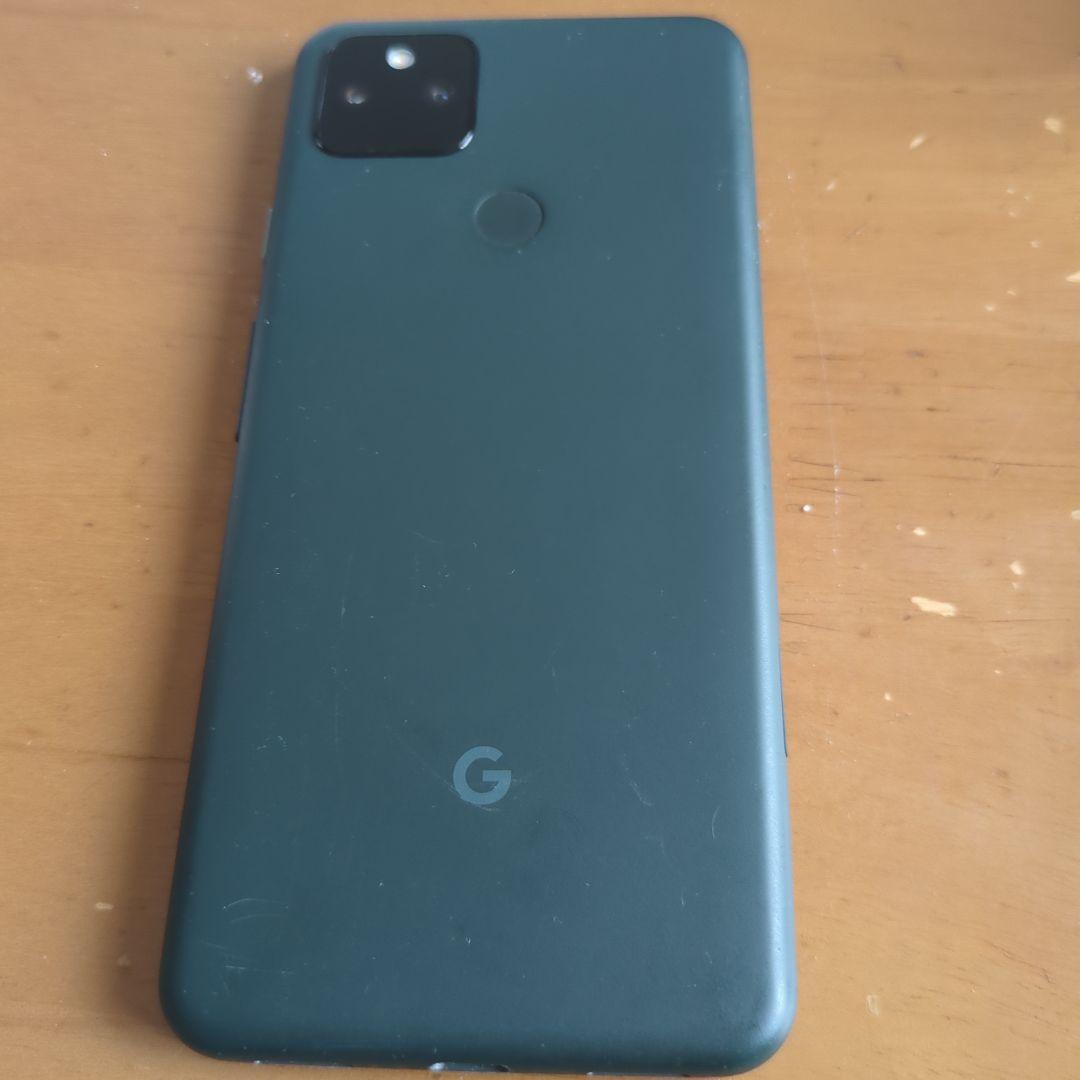Google Pixel 5 モストリーブラック 本体 ひび割れあり　ジャンク品