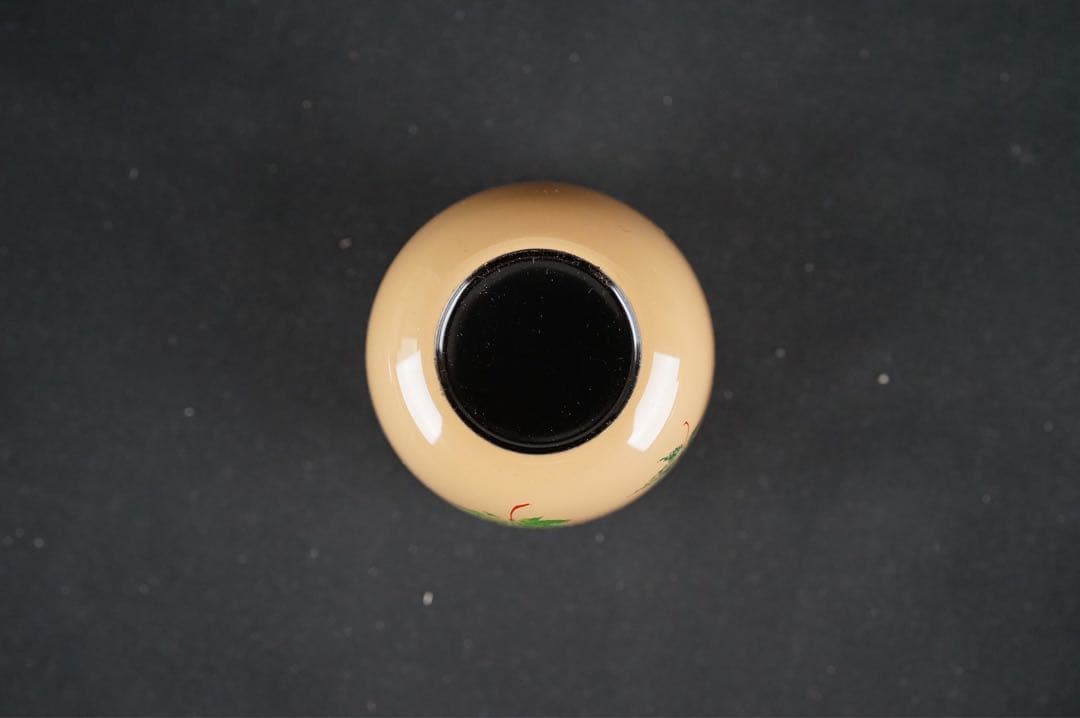 佐々木麗峰 白塗 青楓蒔絵 中棗 共箱 茶道具