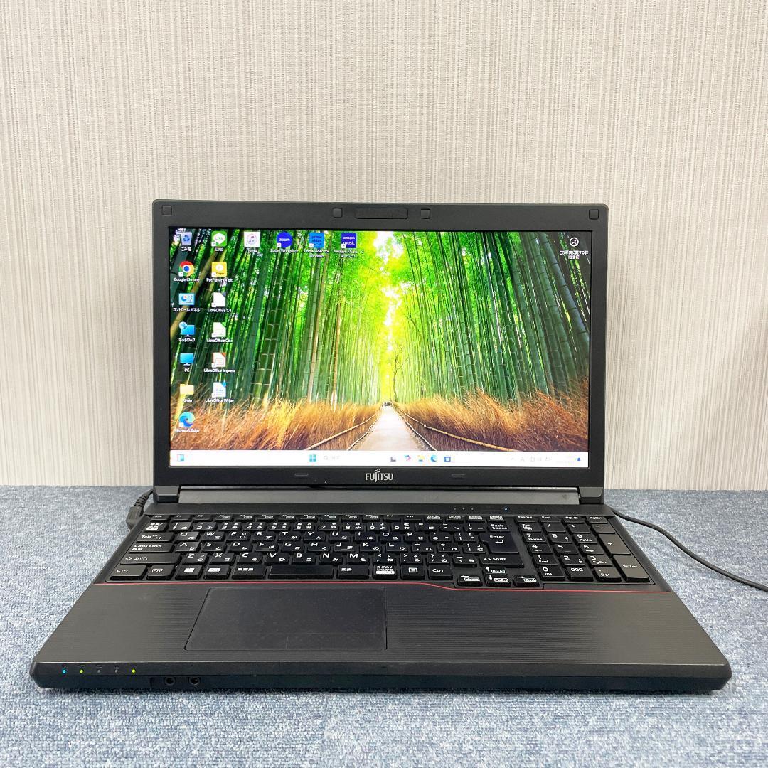 ノートパソコン　Windows11　オフィス付き　爆速SSD搭載　初期設定済み